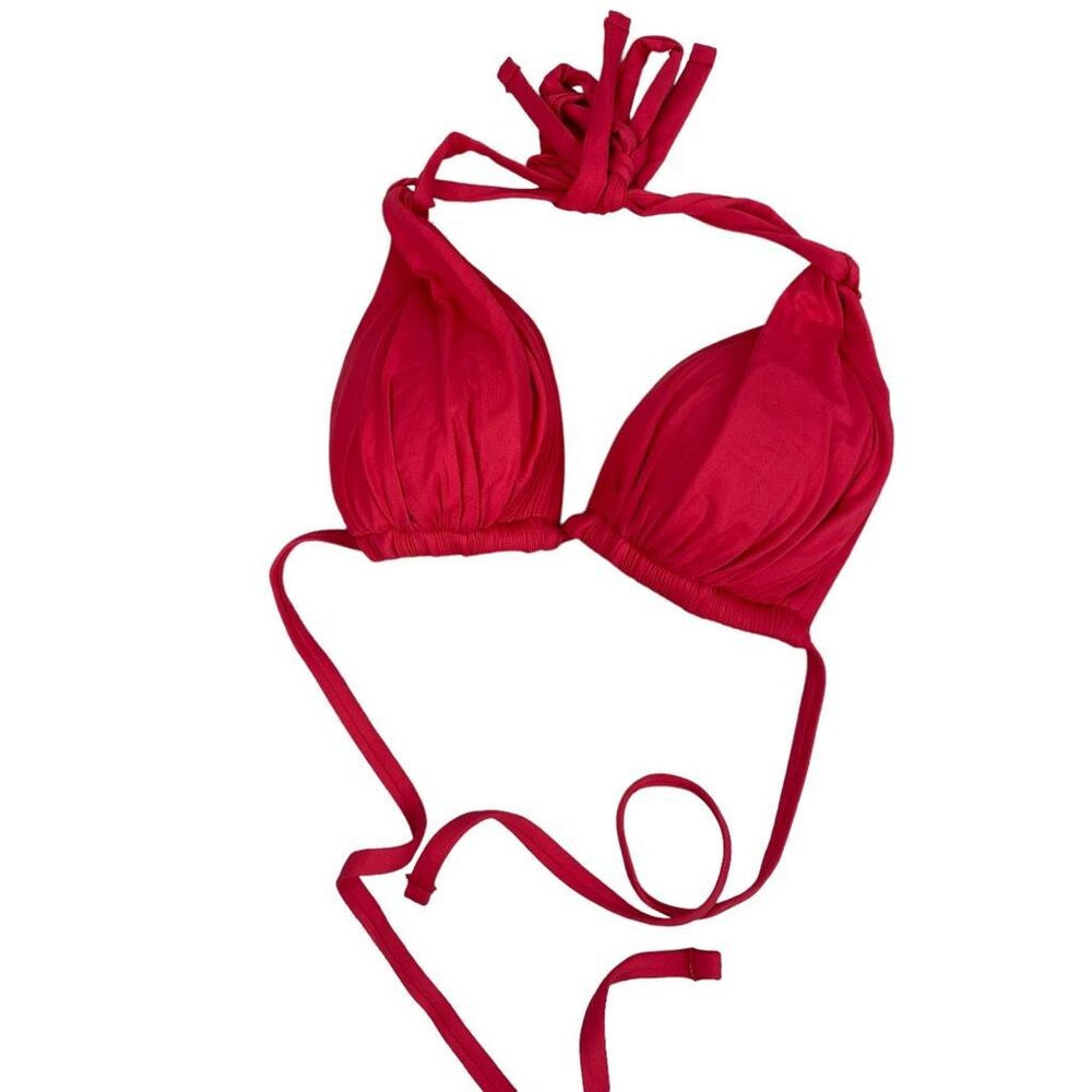 La Blanca Red Bikini Top
